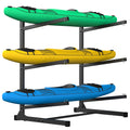 Kayak Storage Rack, Freestanding Steel Stand I504626