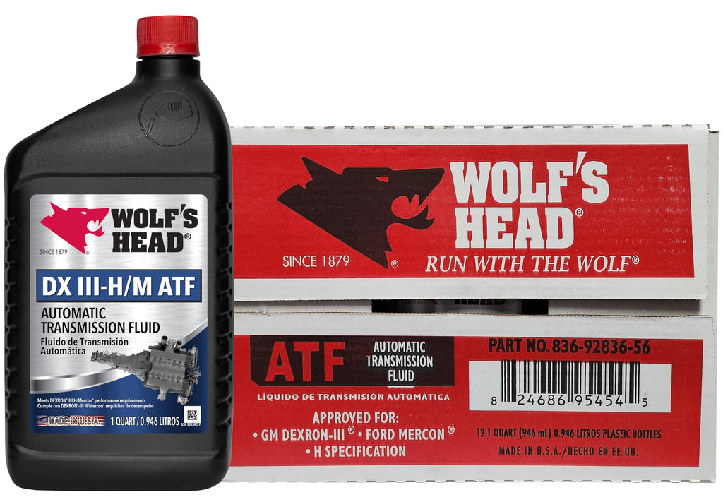 Automatic Transmission Fluid 1 Quart Bottle Pack of 12 D354