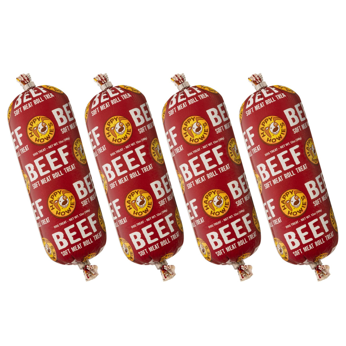 Beef Soft Meat Roll Treat 12 Oz (Pack of 4) C14445
