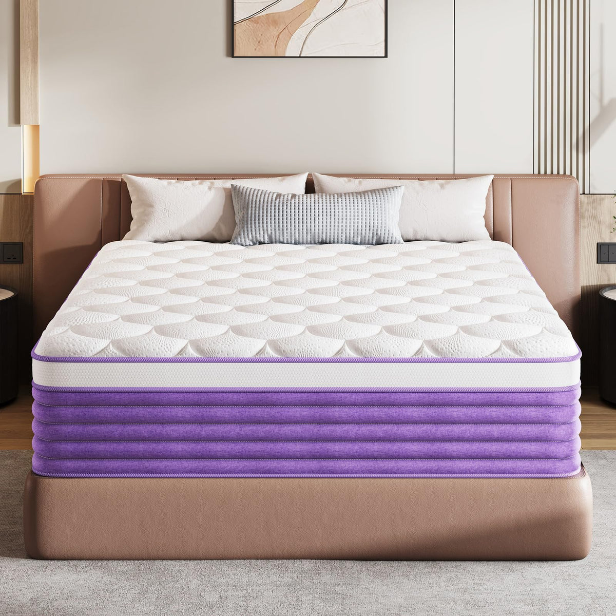 Queen 12 Inch Hybrid Mattress T71709