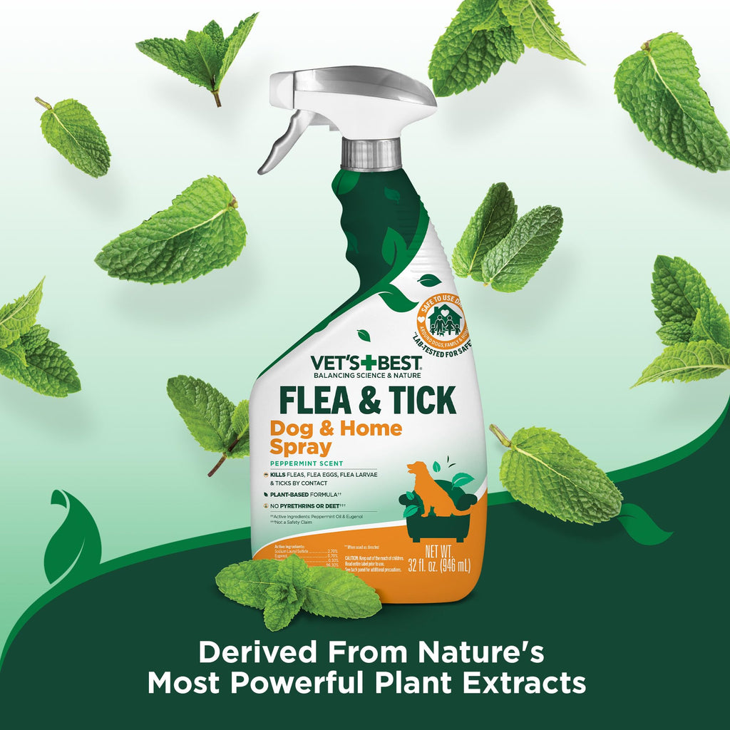 Indoor Flea & Tick Home Spray 32 oz D976