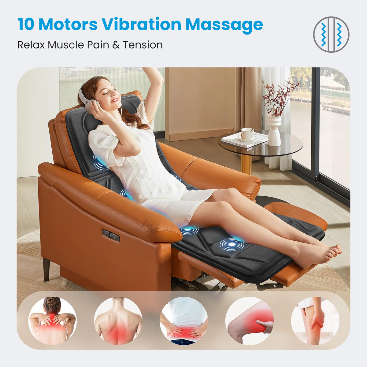 Full Body Massage Mat with Heat K4683
