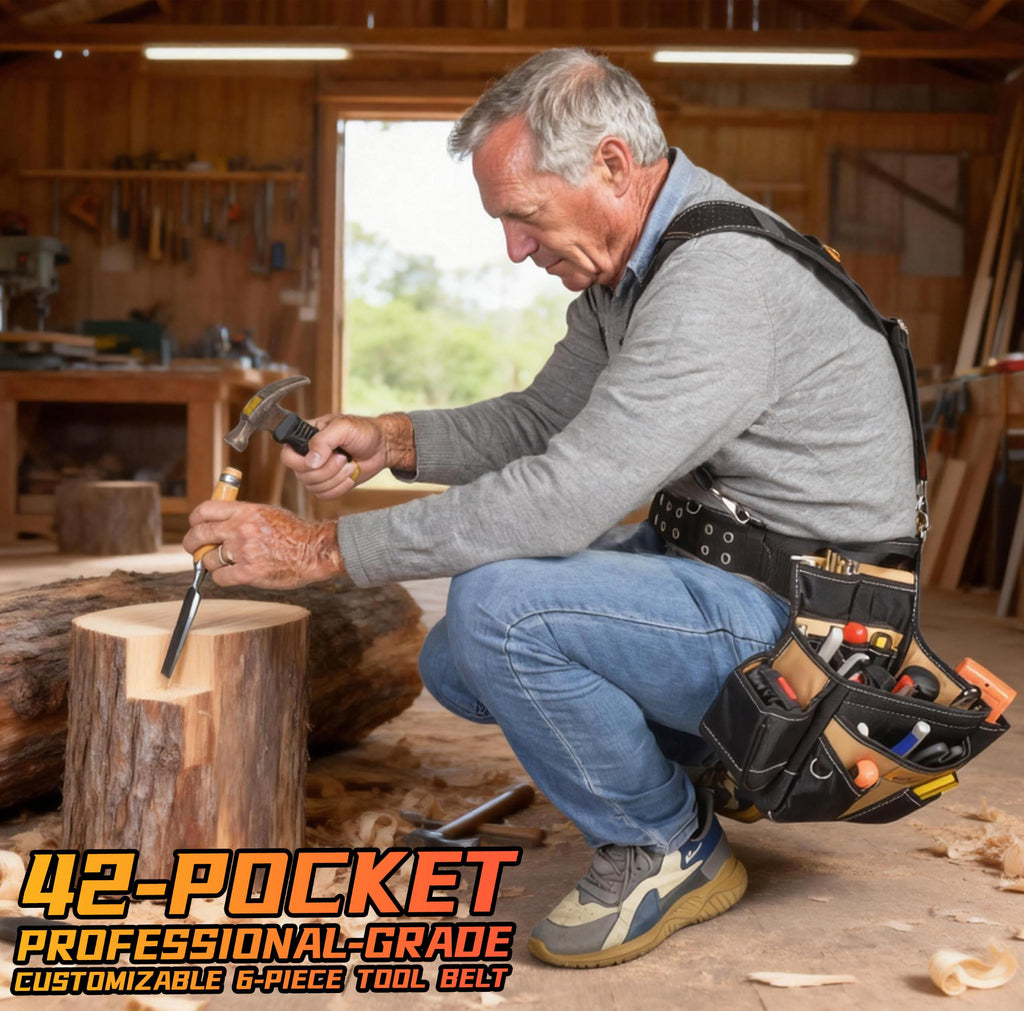 Ergonomic Tool Belt with Suspenders R751