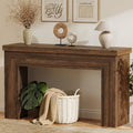 54 Inch Rectangular Console Table Y7742
