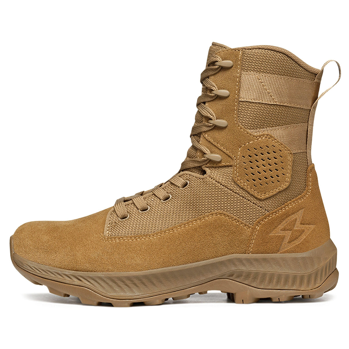 Suede Combat Boots Q4816