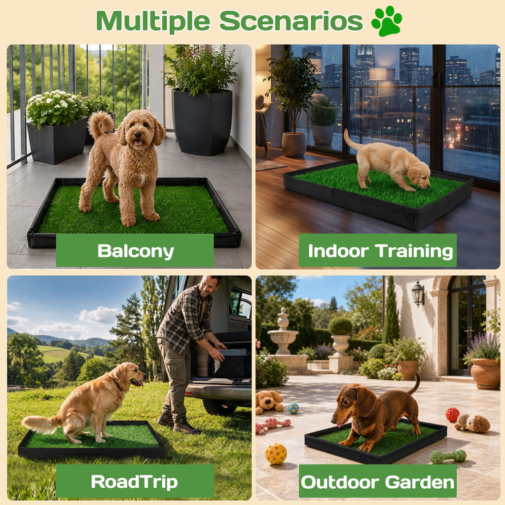 Dog Grass Pad with Tray X555711