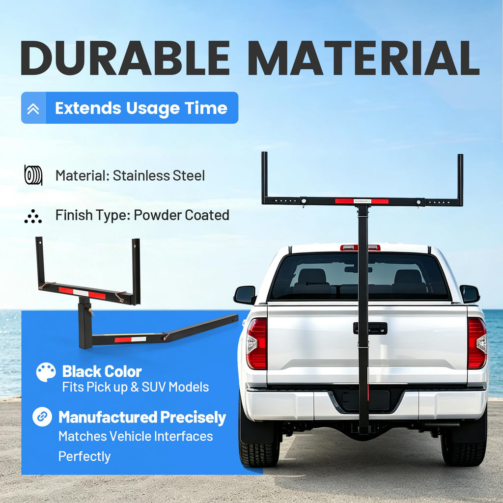 Truck Bed Extender Hitch Mount Extension Rack O475966