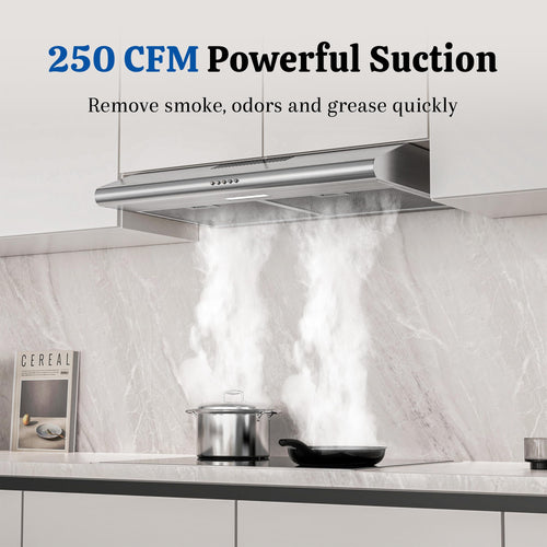 30 Inch Convertible Under Cabinet Range Hood K8824