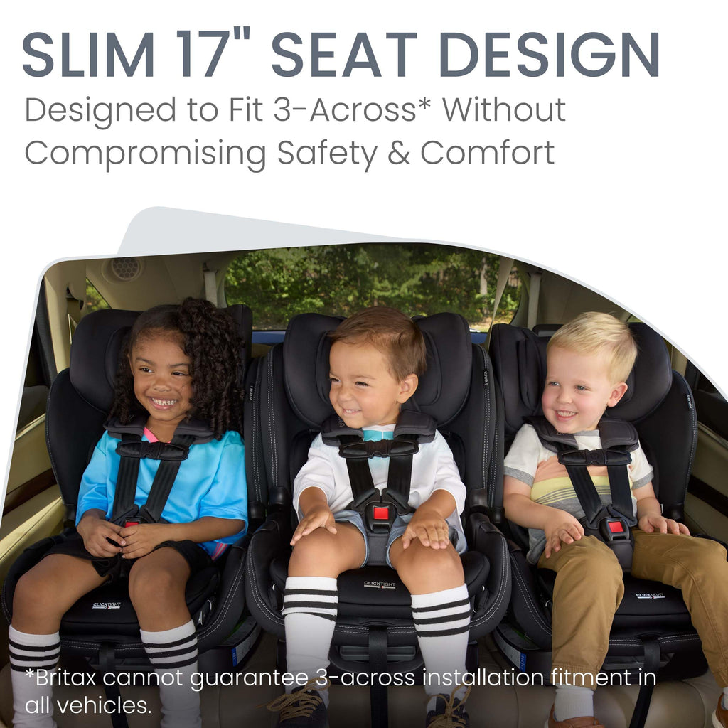 Convertible Car Seat with Slim 17-Inch Design R497