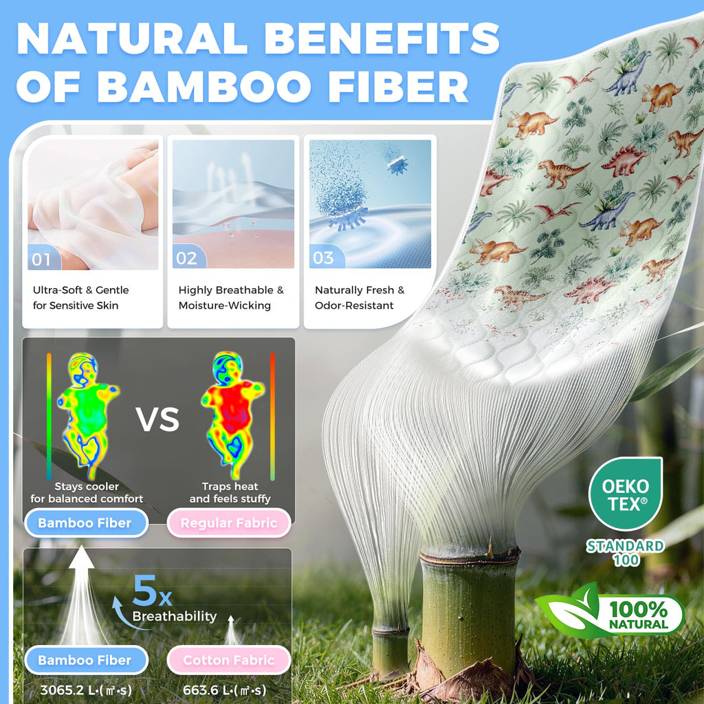 Baby & Kids Pee Pads Viscose from Bamboo 3 Pack L265