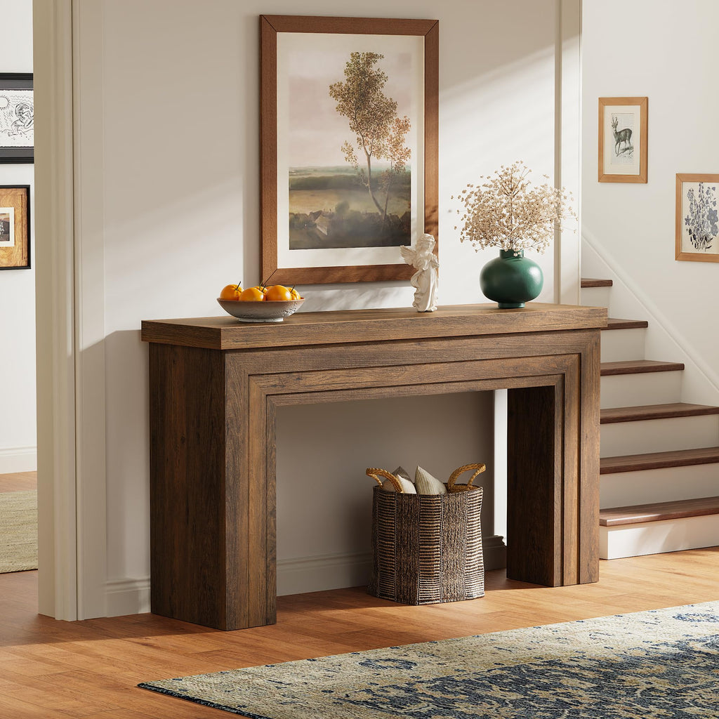 54 Inch Rectangular Console Table Y7742