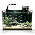 2.8 Gallon Aquarium Starter Kit with LED and Filter Pump E922