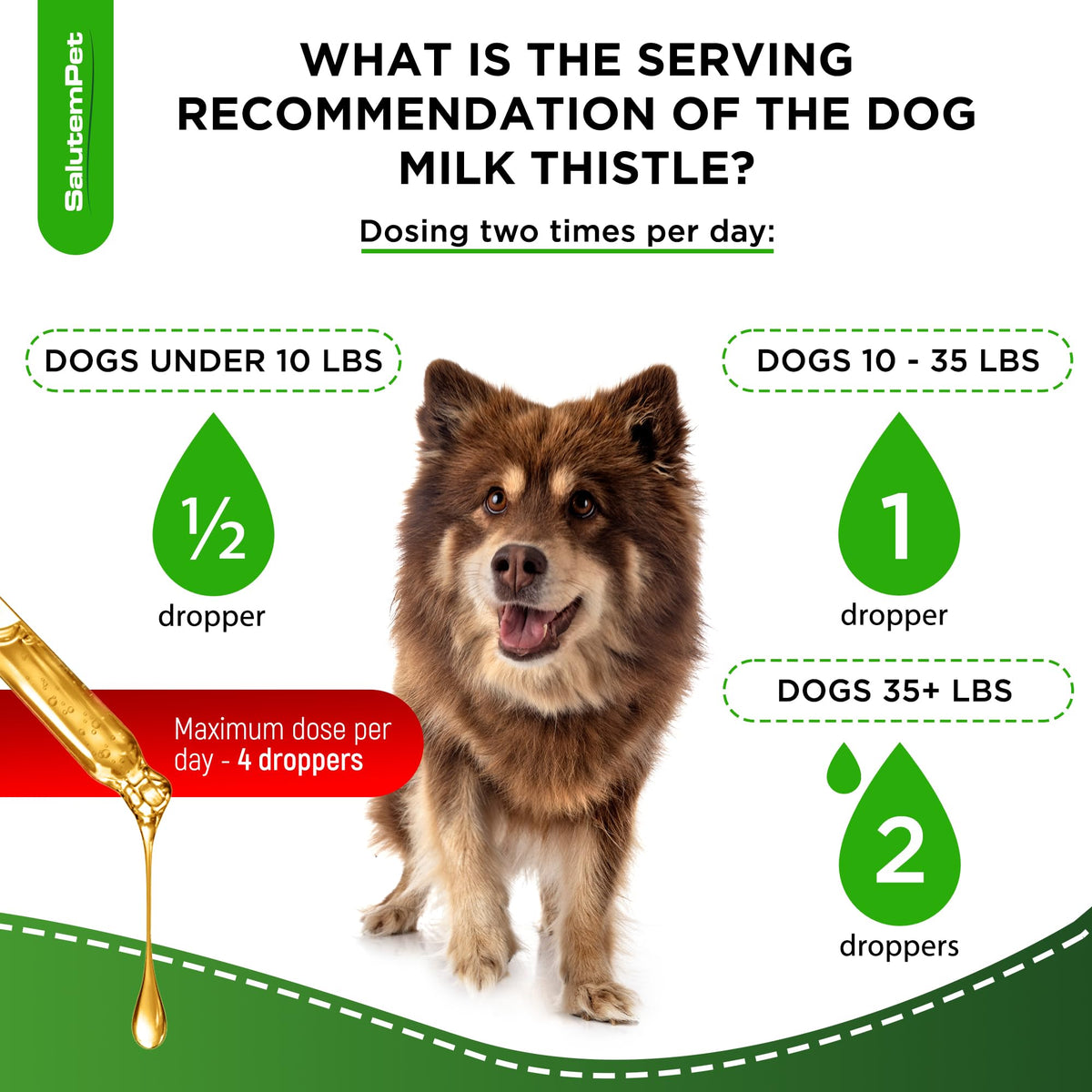 Milk Thistle Dog Liver Supplement 2 Oz F696714