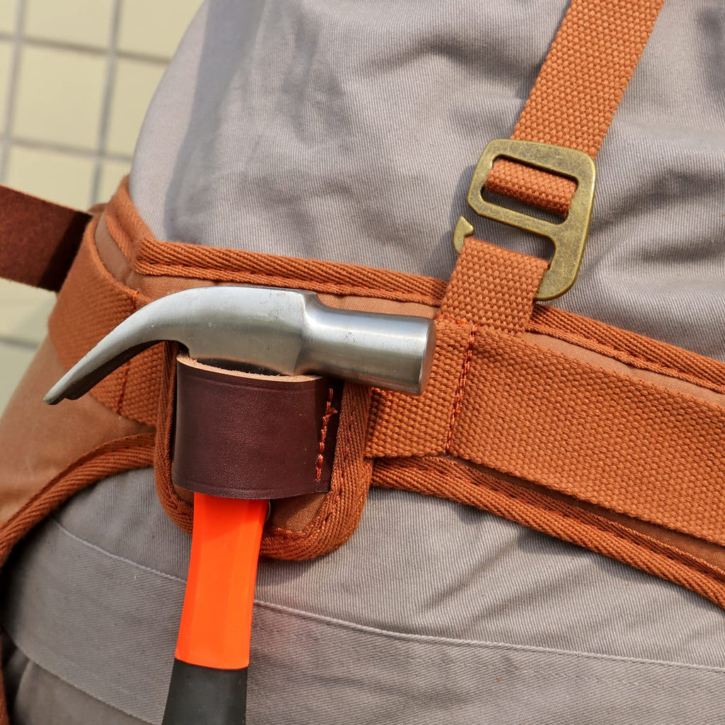 Tool Belt Bag with Suspenders 5+ Pockets H5659