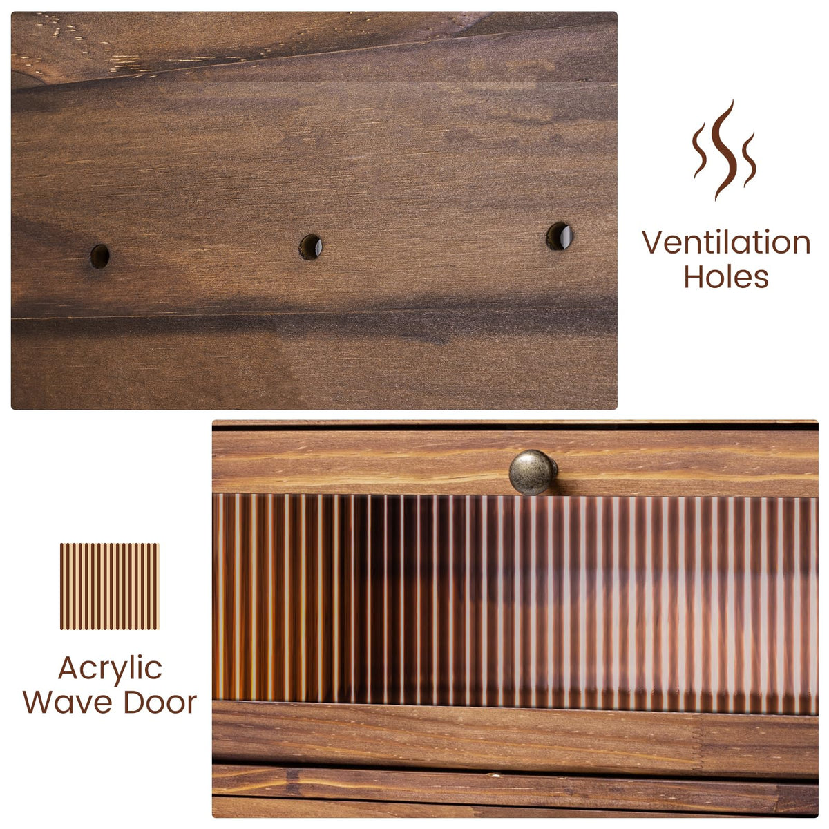 Wooden Bread Box H843430