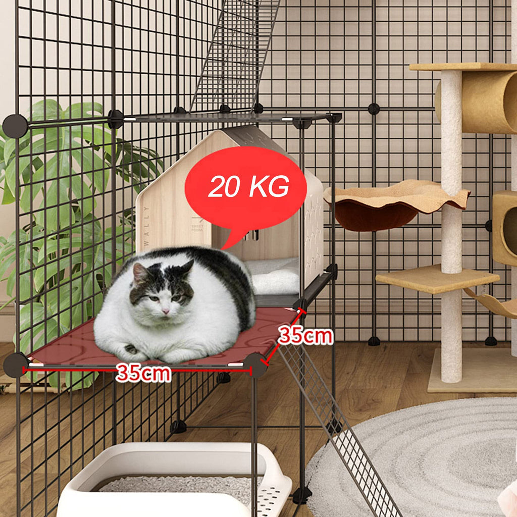 Metal Wire Small Animal Cage 147 * 147 * 146cm L280
