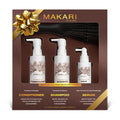 Hair Care Set with Shampoo, Conditioner, Serum & Brush H13371