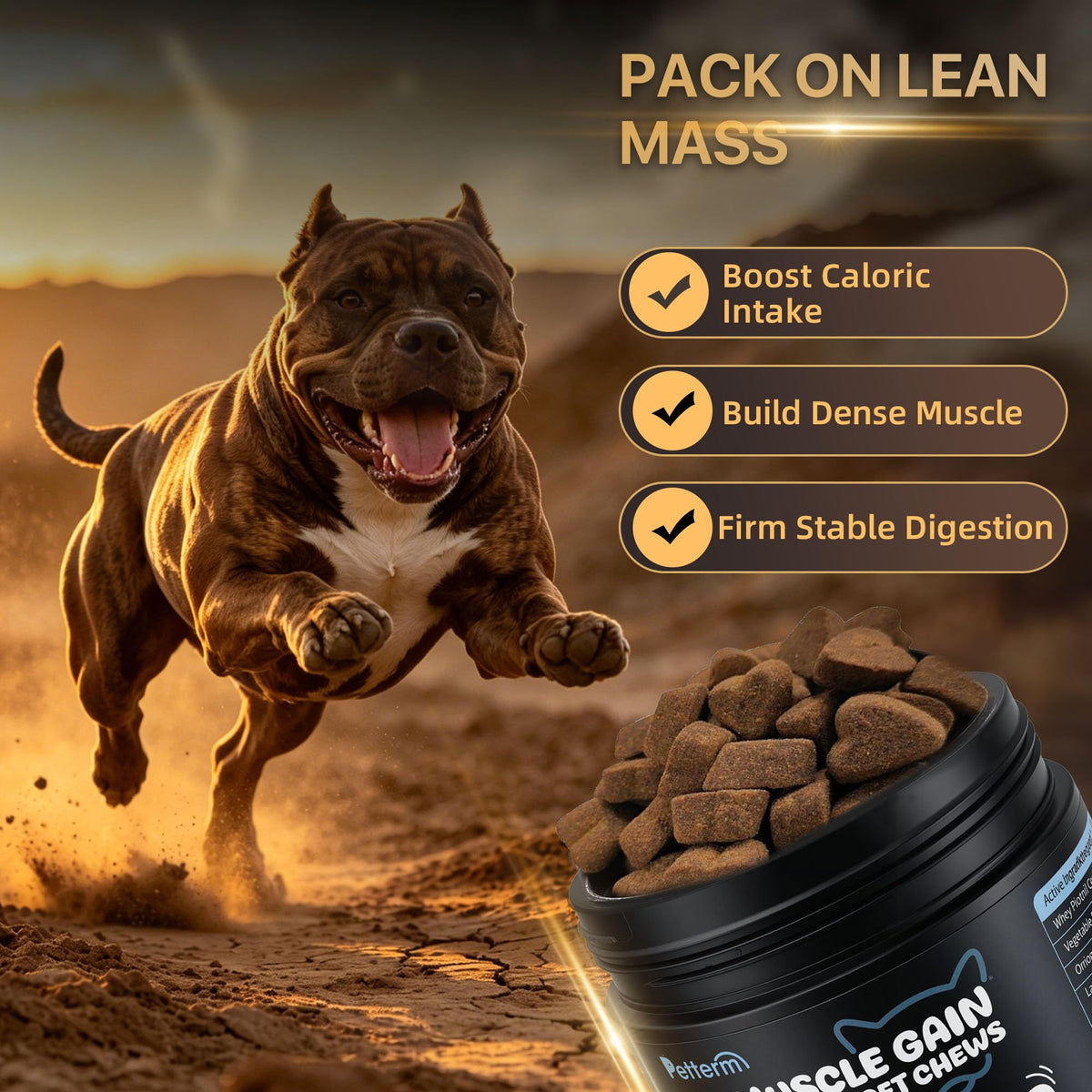 High Calorie Dog Chews 100 Ct B658979