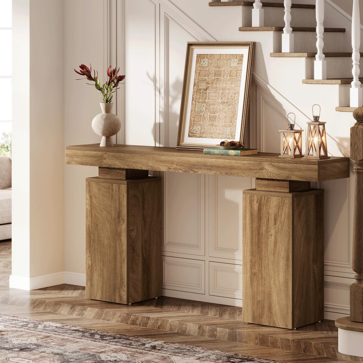 63-Inch Farmhouse Console Table G52739