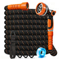 100FT Flexible Garden Hose with 10 Modes Nozzle S8013