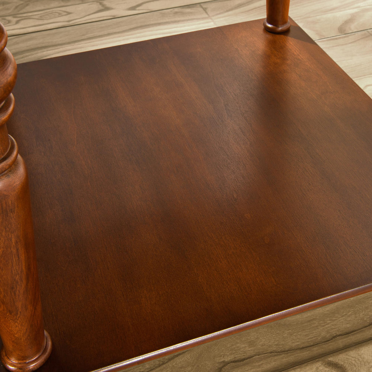 Solid Wood End Table with Drawer O926