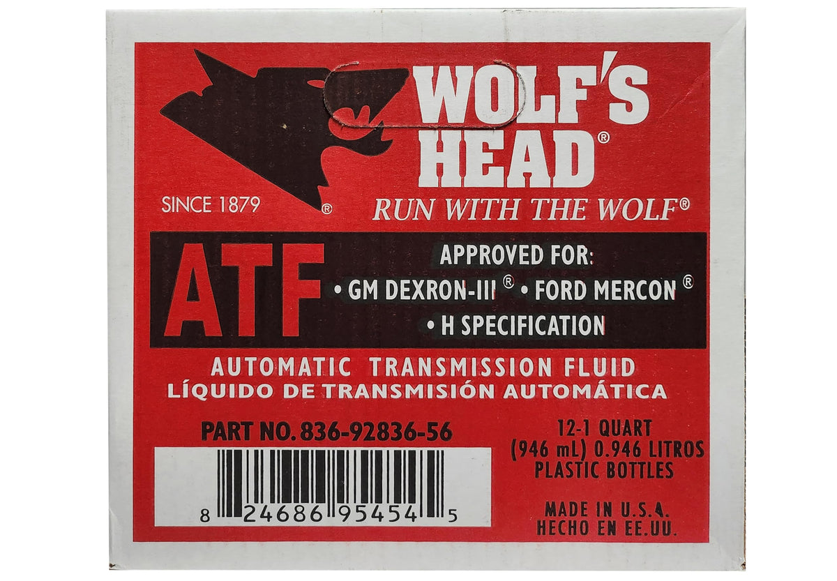 Automatic Transmission Fluid 1 Quart Bottle Pack of 12 D354