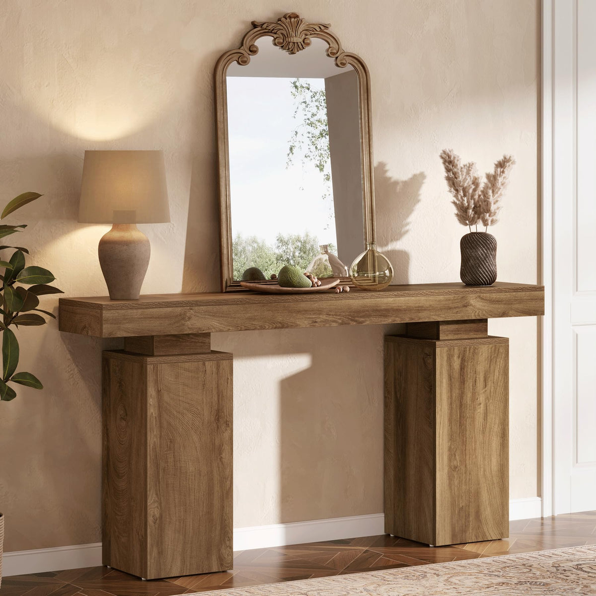 63-Inch Farmhouse Console Table G52739