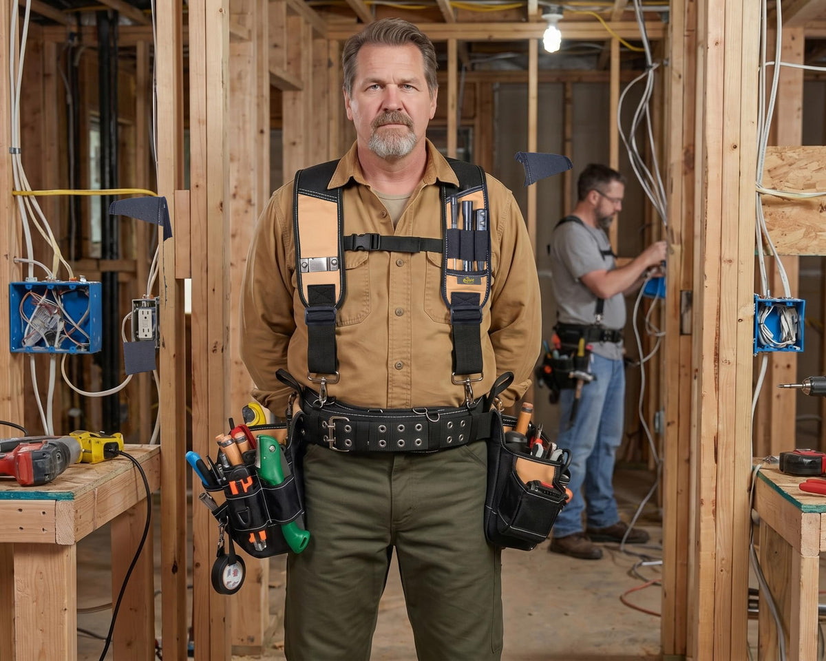 Ergonomic Tool Belt with Suspenders R751