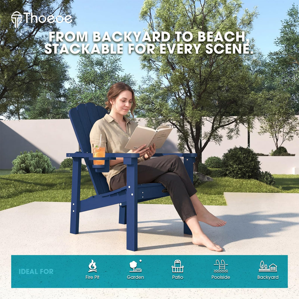 Stackable Adirondack Chair Set of 4 J5273