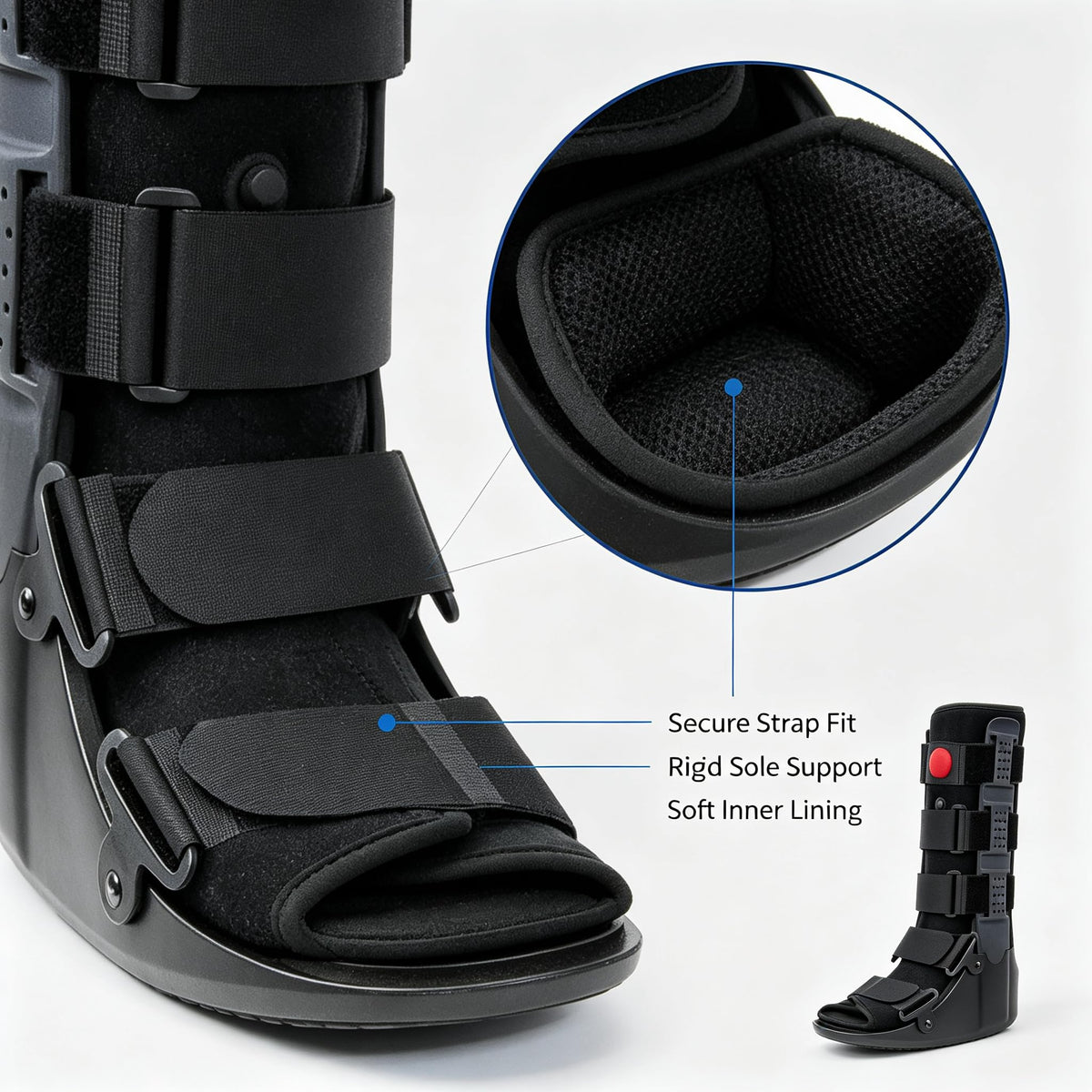 Air Cam Walker Boot O910