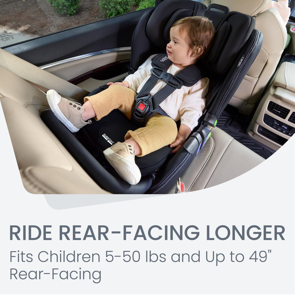 Convertible Car Seat with Slim 17-Inch Design R497