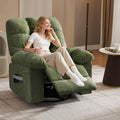 Massage Recliner Chair with Heat and Cup Holders Z37957
