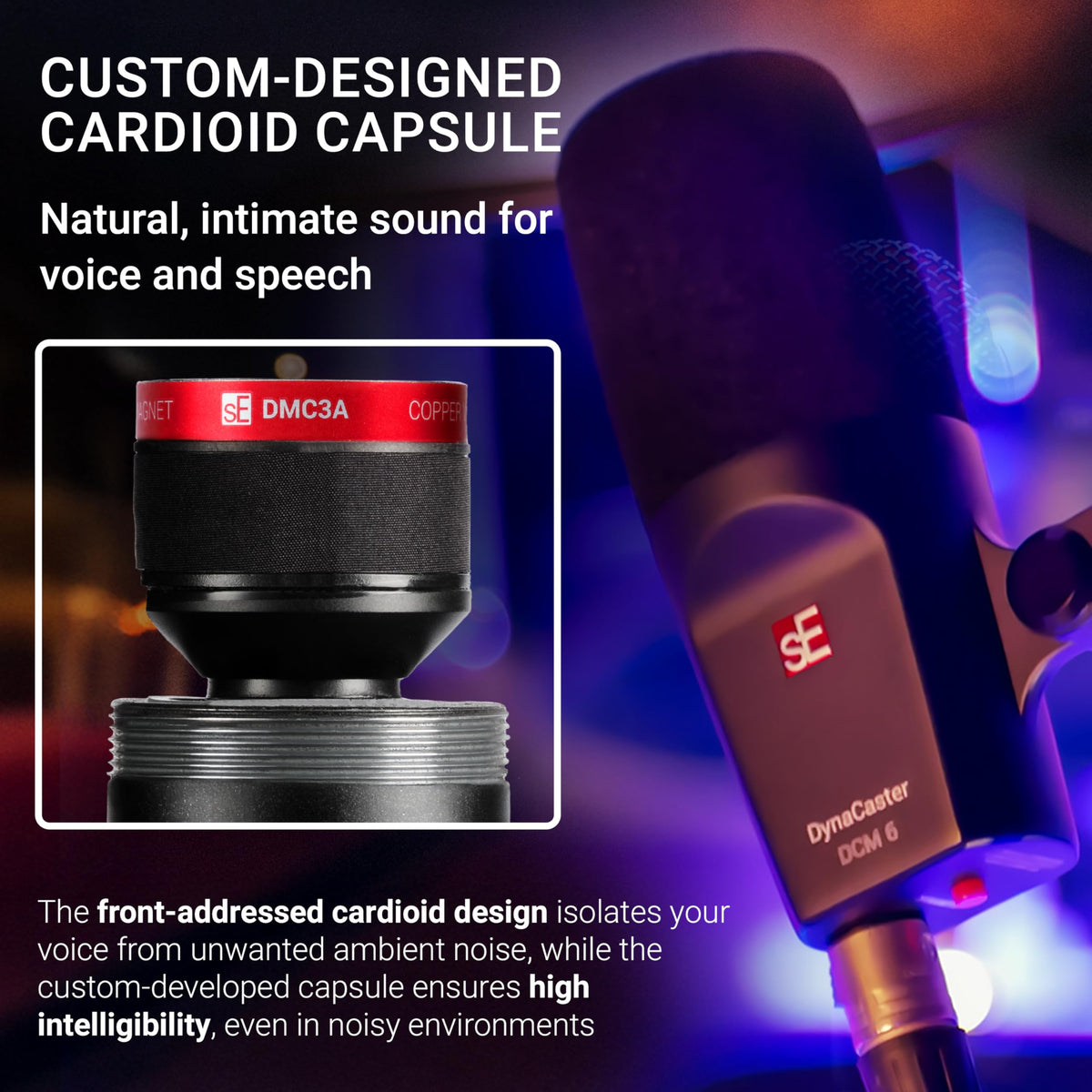 XLR Dynamic Microphone with Shockmount & Pop Filter M66752
