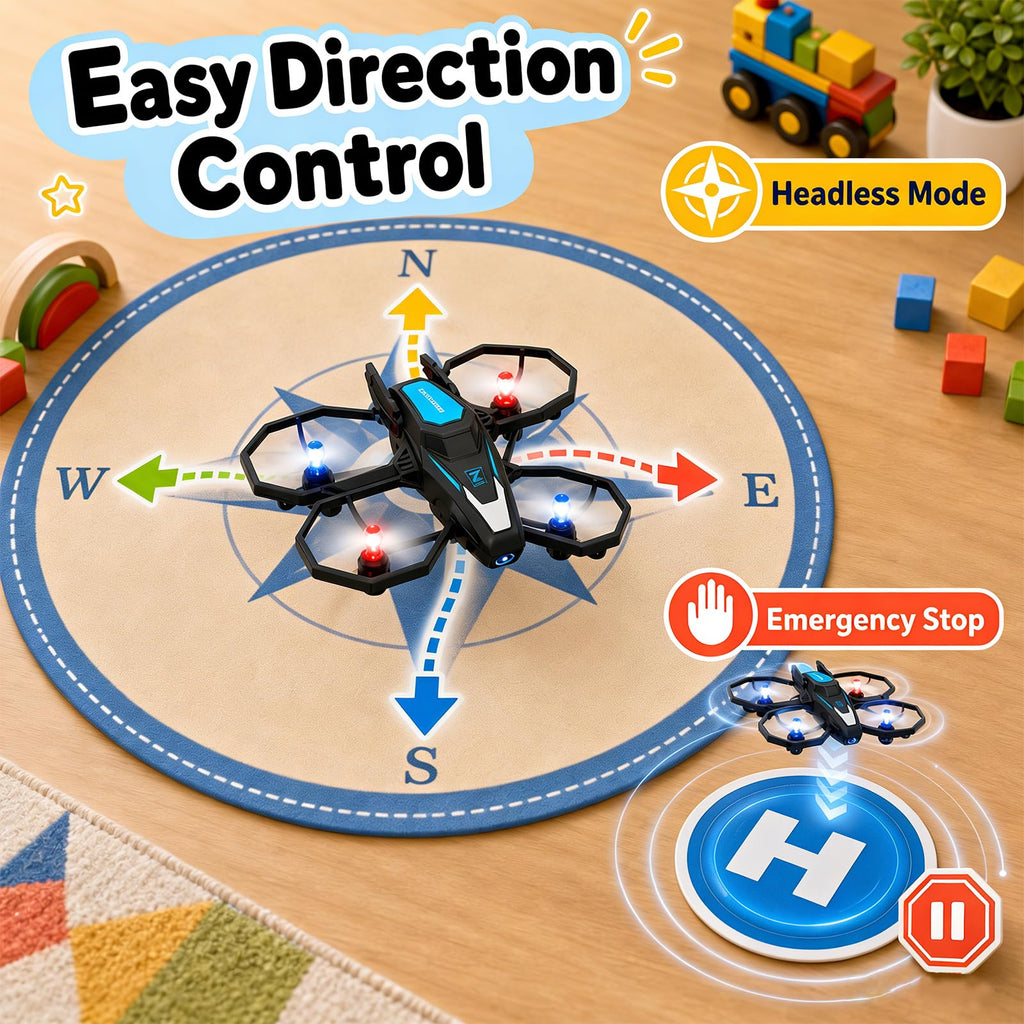 Mini Drones with Camera 1080P HD RC Quadcopter U586513