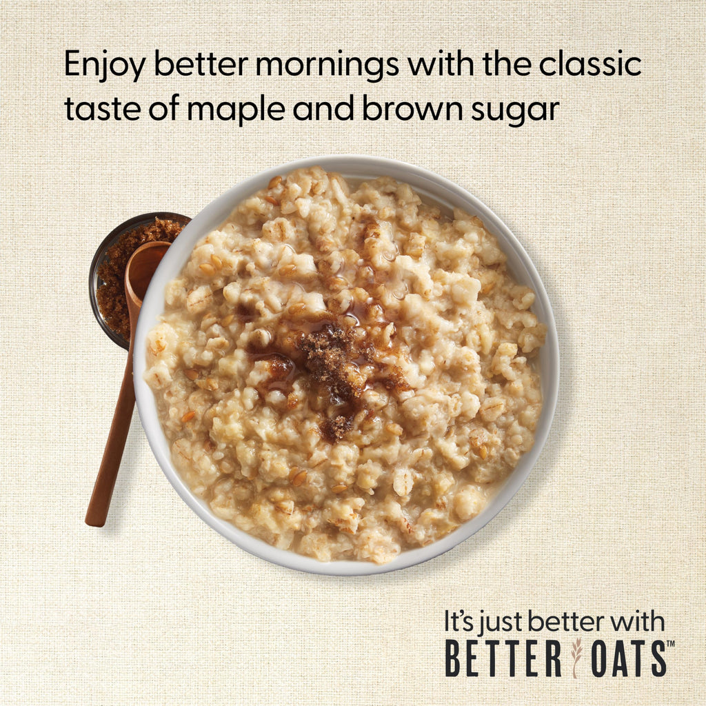 Maple & Brown Sugar Oatmeal 6 Pack S625