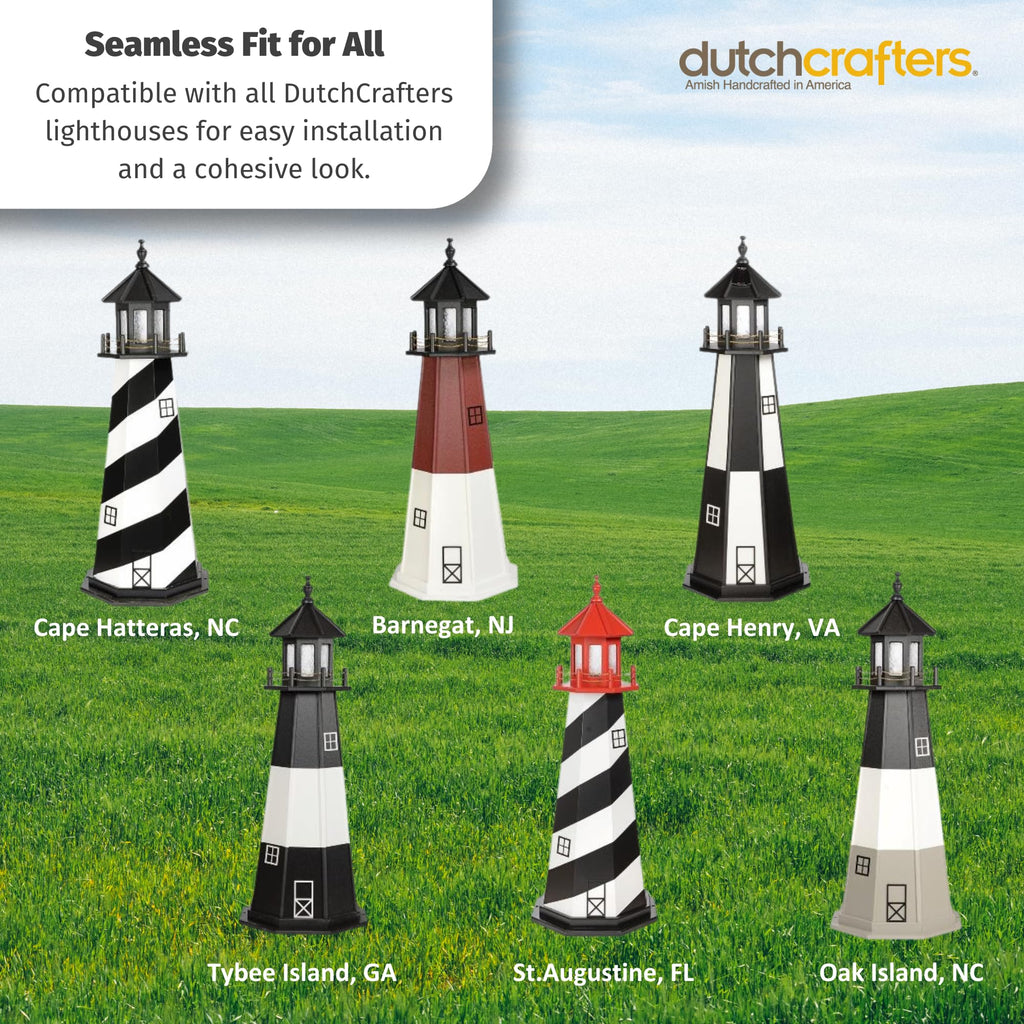 Solar Powered Lighthouse Kit with LED Lights O439