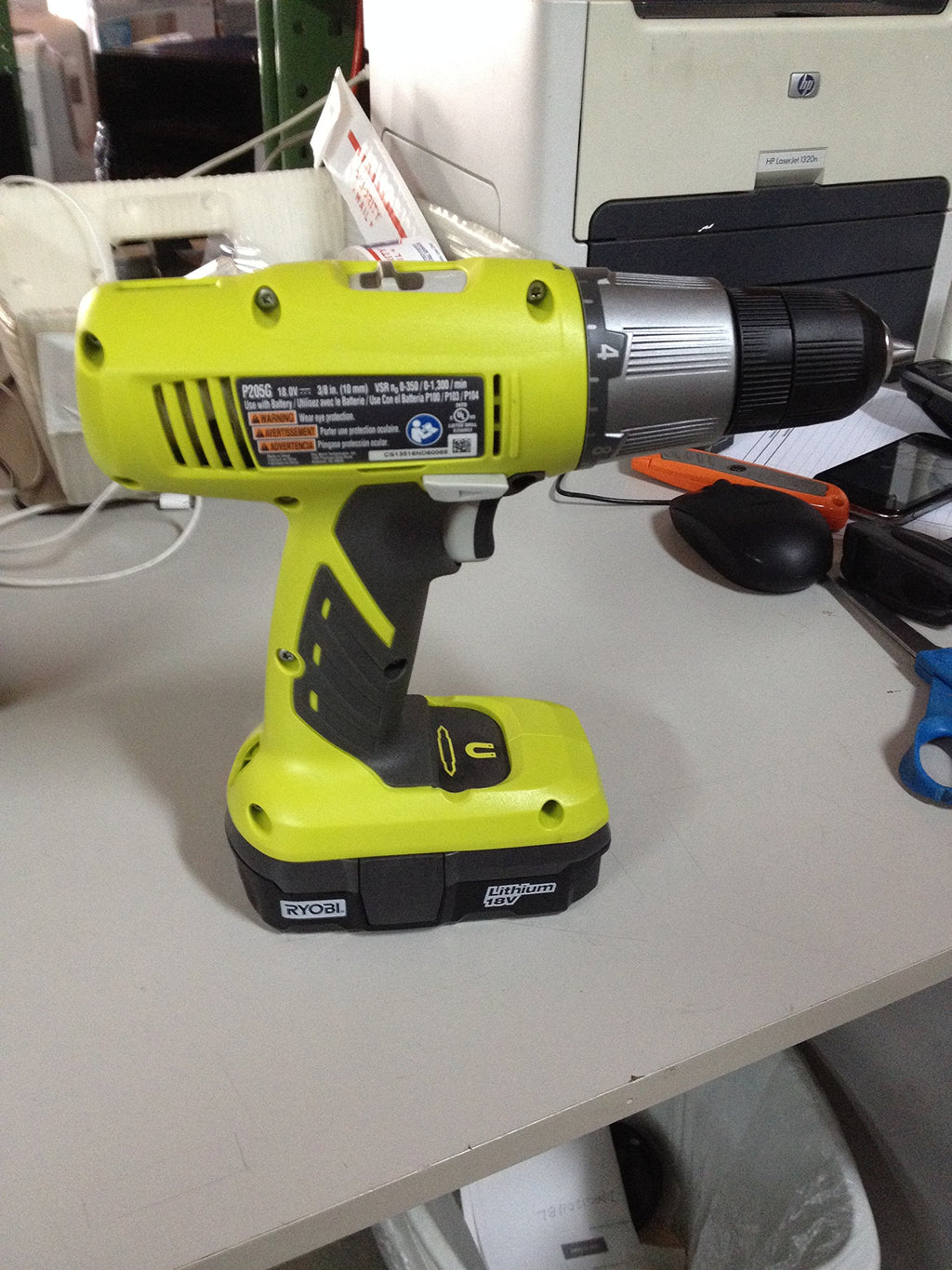 18 Volt 3/8" Drill/driver B5536