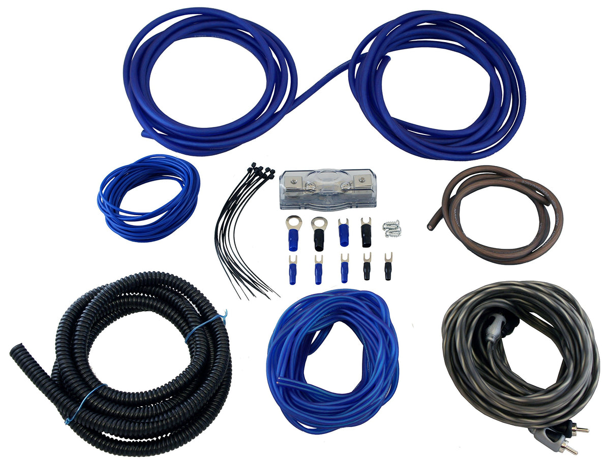 10" Subwoofer Pair with Amp Combo Wire Kit J434452