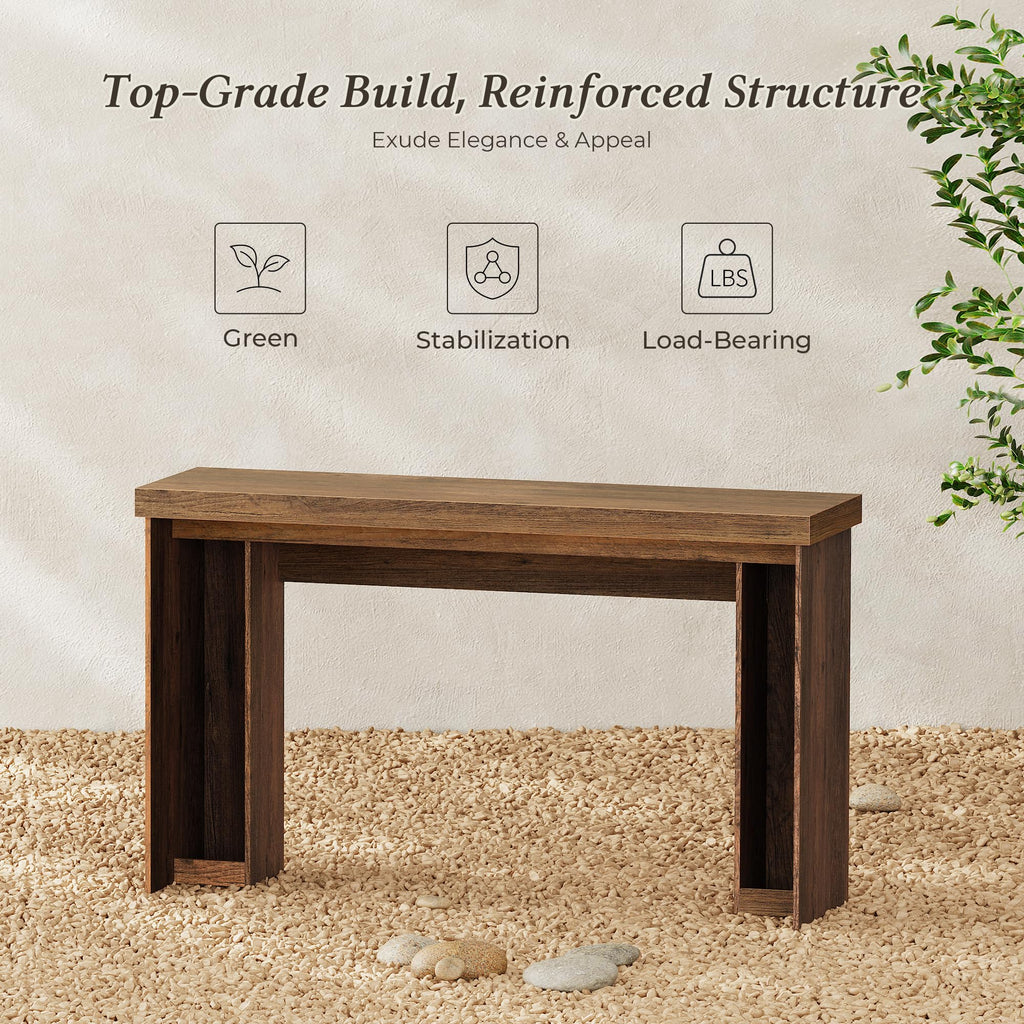 54 Inch Rectangular Console Table Y7742