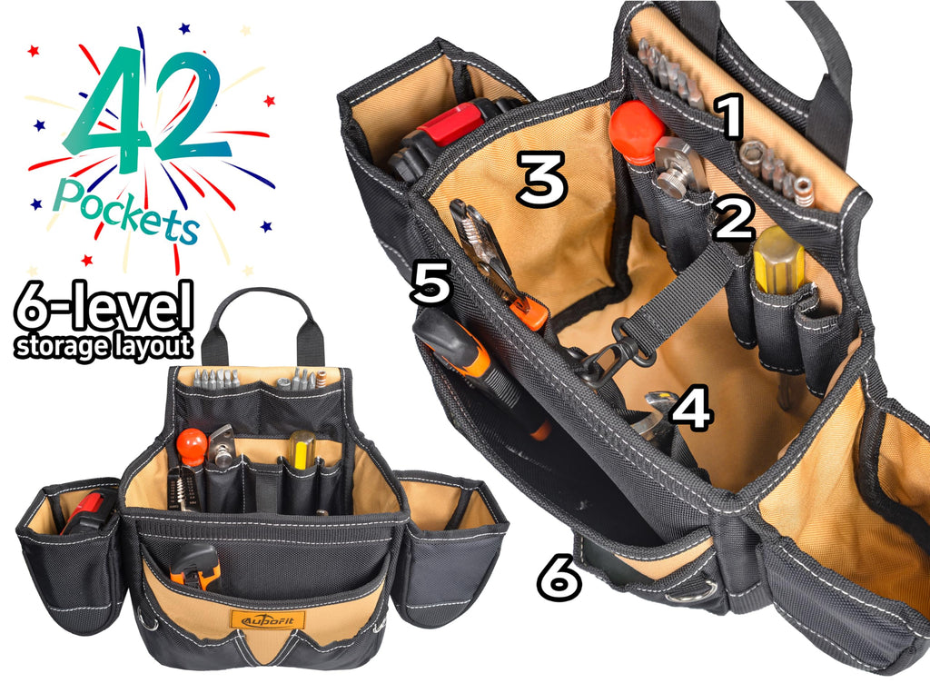 Ergonomic Tool Belt with Suspenders R751