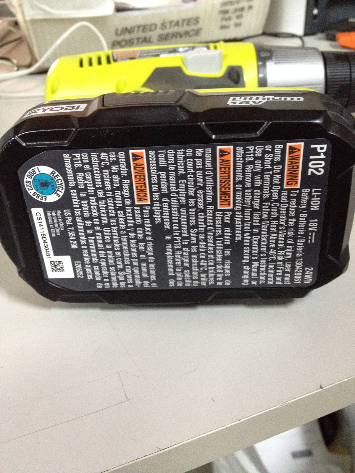 18 Volt 3/8" Drill/driver B5536